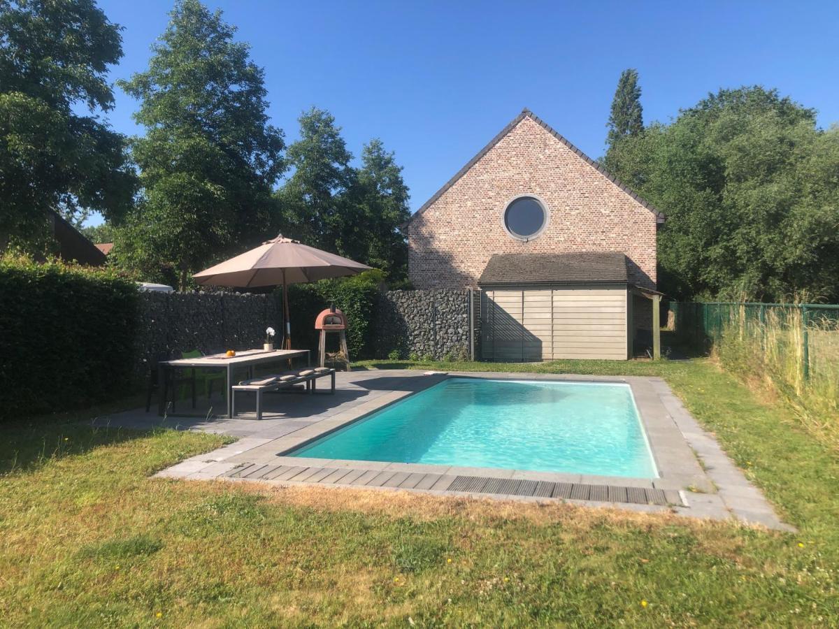 Landelijke Villa Met Zwembad En Gezellige Openhaard Zemst Exteriör bild