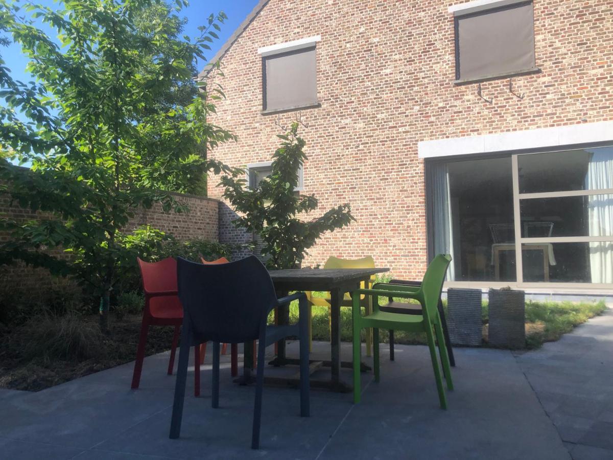 Landelijke Villa Met Zwembad En Gezellige Openhaard Zemst Exteriör bild